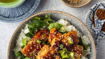 Salmon Teriyaki Donburi Salmon Teriyaki Donburi