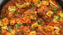 Tofu Jalfrezi (One Pan Indian Smoky Tofu Pepper Tomato stir fry) Tofu Jalfrezi (One Pan Indian Smoky Tofu Pepper Tomato stir fry)