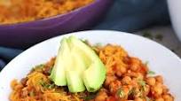 Mama's Chickpea in Sofrito with Arroz con Gandules Mama's Chickpea in Sofrito with Arroz con Gandules
