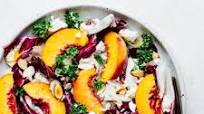 Radicchio Peach Salad Radicchio Peach Salad