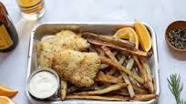 Baked Fish and Chips Baked Fish and Chips