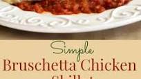 Simple Bruschetta Chicken Skillet Simple Bruschetta Chicken Skillet