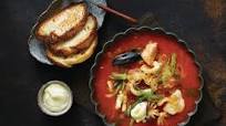 10-minute French-style seafood soup recipe 10-minute French-style seafood soup recipe