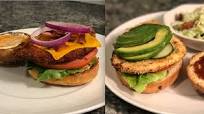 Crispy Panko Chicken Burger - Baked or Fried! Crispy Panko Chicken Burger - Baked or Fried!