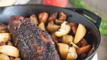 Pork Tenderloin with Apples and Root Vegetables Pork Tenderloin with Apples and Root Vegetables