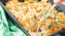 Chicken Alfredo Bake Chicken Alfredo Bake