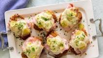 Cheesy Cuban-Style Pork Chops Cheesy Cuban-Style Pork Chops