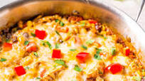 Cheesy Chicken Enchilada Quinoa Cheesy Chicken Enchilada Quinoa