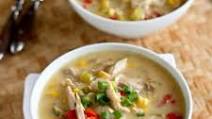 Light Turkey (or Chicken) & Corn Chowder Recipe Light Turkey (or Chicken) & Corn Chowder Recipe