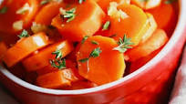 Honey Glazed Carrots with Garlic and Thyme Honey Glazed Carrots with Garlic and Thyme