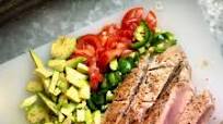 Pan-Seared Ahi Tuna with Crispy Rice Pan-Seared Ahi Tuna with Crispy Rice