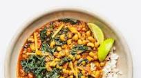 Black-Eyed Pea Masala With Kale Black-Eyed Pea Masala With Kale