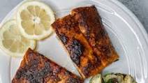 Sweet + Spicy Air Fryer Salmon Sweet + Spicy Air Fryer Salmon