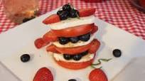 Red White & Blue Caprese Salad Red White & Blue Caprese Salad