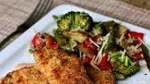 Sheet Pan Parmesan Chicken and Veggies Sheet Pan Parmesan Chicken and Veggies