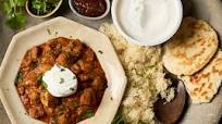Chicken Tikka Masala with Garlic Naan Chicken Tikka Masala with Garlic Naan