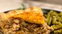 Savory Chicken Pork Pie Savory Chicken Pork Pie