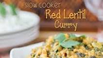 Slow Cooker Red Lentil Curry Slow Cooker Red Lentil Curry