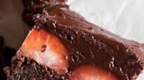 Chocolate-Covered Strawberry Brownies Chocolate-Covered Strawberry Brownies