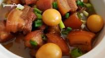 Cách làm thịt kho trứng cút nước dừa ngon khó cưỡng Cách làm thịt kho trứng cút nước dừa ngon khó cưỡng