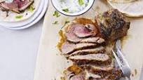Barbecued Greek lamb with tzatziki | BBC Good Food Barbecued Greek lamb with tzatziki | BBC Good Food