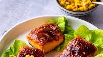 Salmon with Balsamic BBQ Sauce Salmon with Balsamic BBQ Sauce