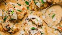 Creamy Mushroom Chicken Thighs Creamy Mushroom Chicken Thighs