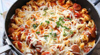 One-Pot Cheesy Tortellini and Sausage One-Pot Cheesy Tortellini and Sausage
