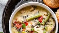 Slow Cooker Chicken and Wild Rice Soup {With Freezer Option} Slow Cooker Chicken and Wild Rice Soup {With Freezer Option}