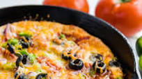 Easy Keto Layered Pizza Dip Easy Keto Layered Pizza Dip