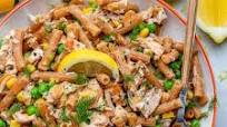 Lemon Dill Salmon Pasta Salad Lemon Dill Salmon Pasta Salad