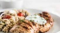 Healthy Greek Chicken with Tzatziki Sauce Healthy Greek Chicken with Tzatziki Sauce
