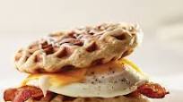 Cinnamon Roll Waffle Breakfast Sandwich Cinnamon Roll Waffle Breakfast Sandwich