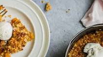 Easy Air Fryer Peach Crisp Recipe Easy Air Fryer Peach Crisp Recipe