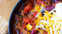 Loaded Slow Cooker Chili Loaded Slow Cooker Chili