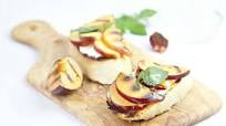 Grilled Fruit Bruschetta Grilled Fruit Bruschetta