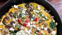 Spinach and Feta Frittata Spinach and Feta Frittata