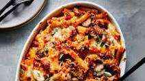 Baked Ziti with Beef & Wild Mushroom Ragu Baked Ziti with Beef & Wild Mushroom Ragu