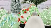 Chocolate-Covered Strawberry Christmas Trees Chocolate-Covered Strawberry Christmas Trees