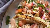Chicken Street Tacos with Guacamole and Chipotle Aioli Chicken Street Tacos with Guacamole and Chipotle Aioli