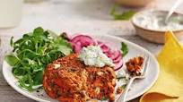 Carrot and feta burgers Carrot and feta burgers
