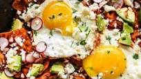 Easy Chilaquiles with Eggs Easy Chilaquiles with Eggs