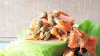 AIP / Paleo Smoked Salmon and Avocado Boats AIP / Paleo Smoked Salmon and Avocado Boats