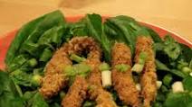 panko & curry crusted corazón panko & curry crusted corazón