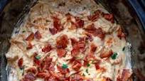 Slow-Cooker Chicken Bacon Ranch Sandwiches (Crack Chicken) Slow-Cooker Chicken Bacon Ranch Sandwiches (Crack Chicken)
