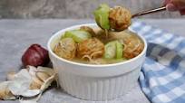 MISUA WITH MEATBALLS AND PATOLA MISUA WITH MEATBALLS AND PATOLA