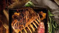 Grilled Rack Of Lamb With Rosemary And Dijon Mustard Grilled Rack Of Lamb With Rosemary And Dijon Mustard