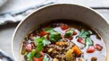 Middle Eastern Instant Pot Lentil soup Middle Eastern Instant Pot Lentil soup