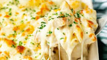 Chicken Alfredo Bake Chicken Alfredo Bake
