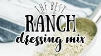 The Best Homemade Ranch Dressing Mix The Best Homemade Ranch Dressing Mix